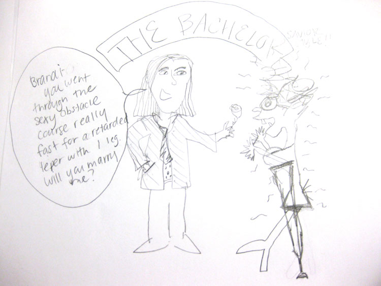 Jesus would go on The Bachelor  but he'd obviously only pick the sluttiest, most diseased lady in the bunch. Challenges include: washing his feet, carrying his cross, hauling the heavy-ass stone away from his tomb, etc.