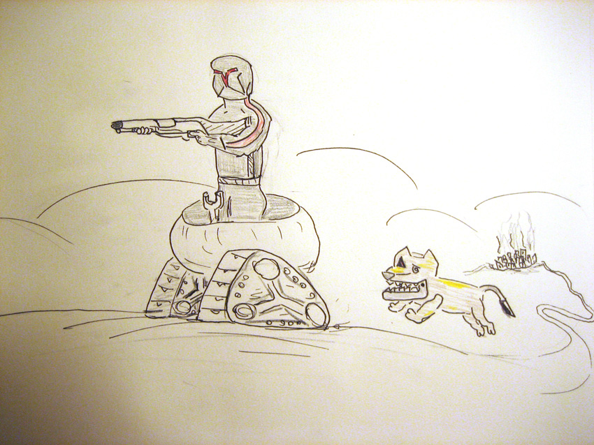 A Gunman and His Dog
